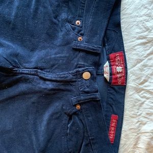 Lucky brand !! Navy corduroys